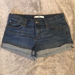 Else Mid Rise Denim Shorts Size 27